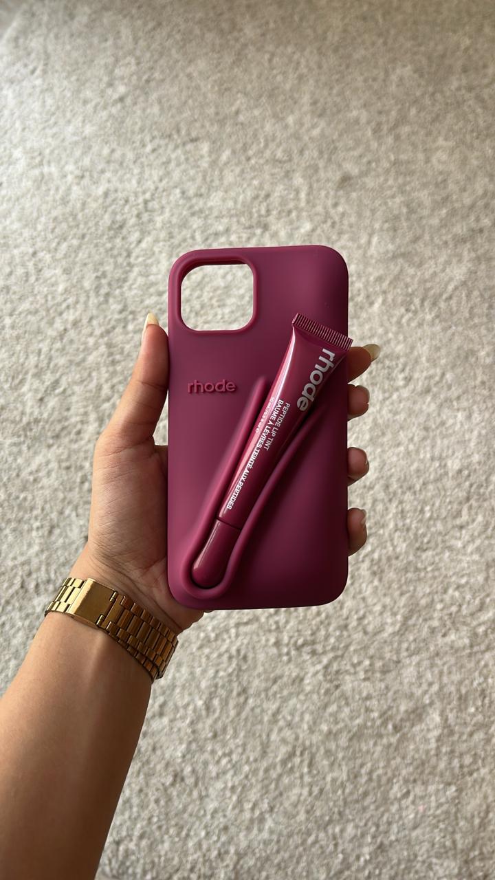 Rhode Lip Case and Tint - Raspberry