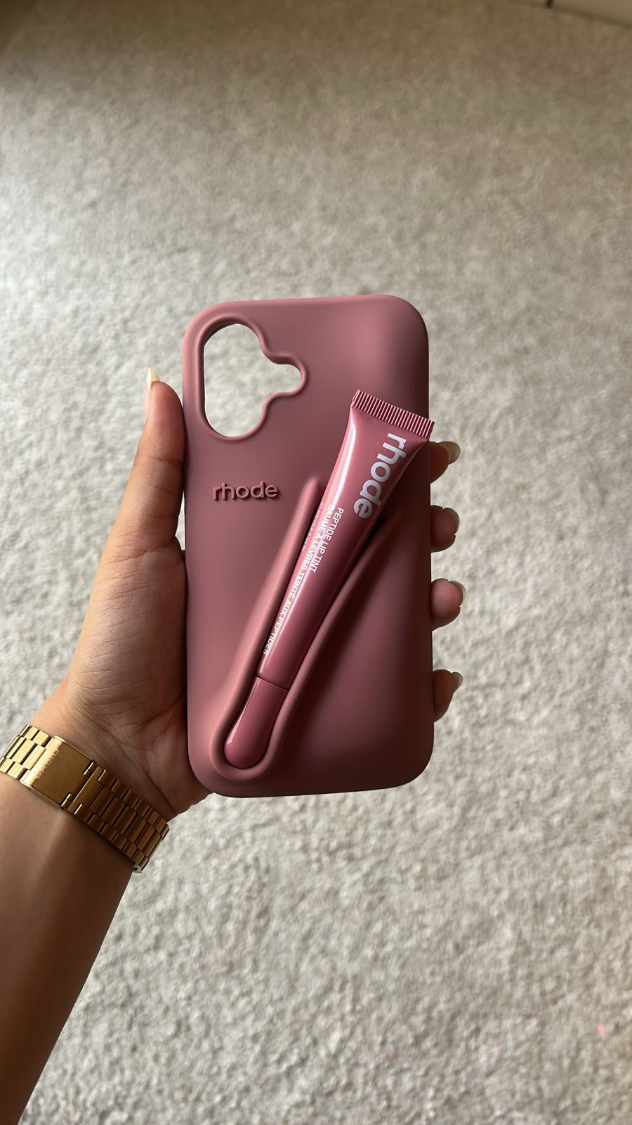 Rhode Lip Case and Tint - Salty Tan