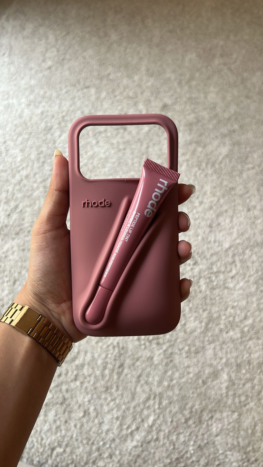 Rhode Lip Case and Tint - Salty Tan